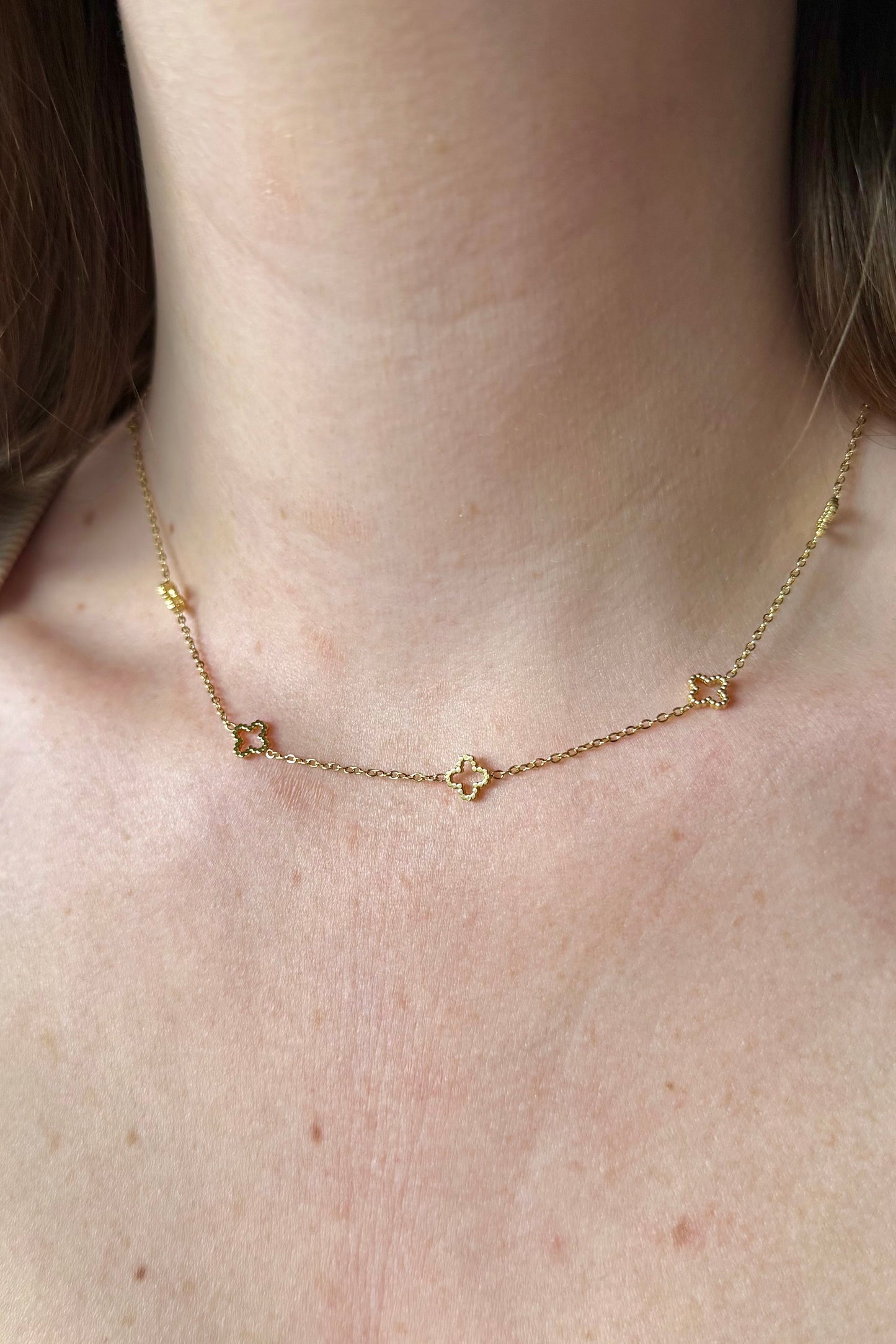 Collier trèfle