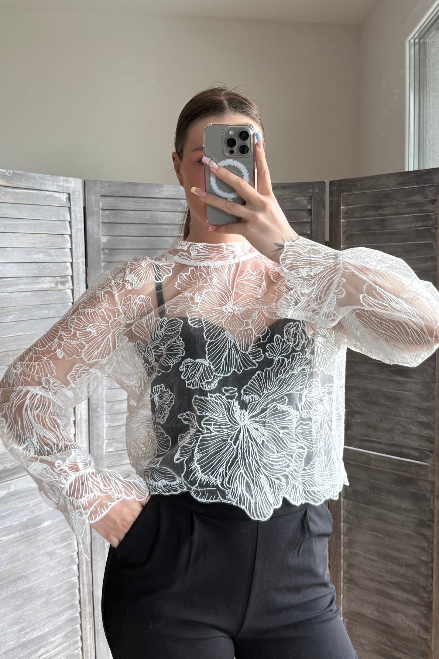 Blouse Romy - Blanc