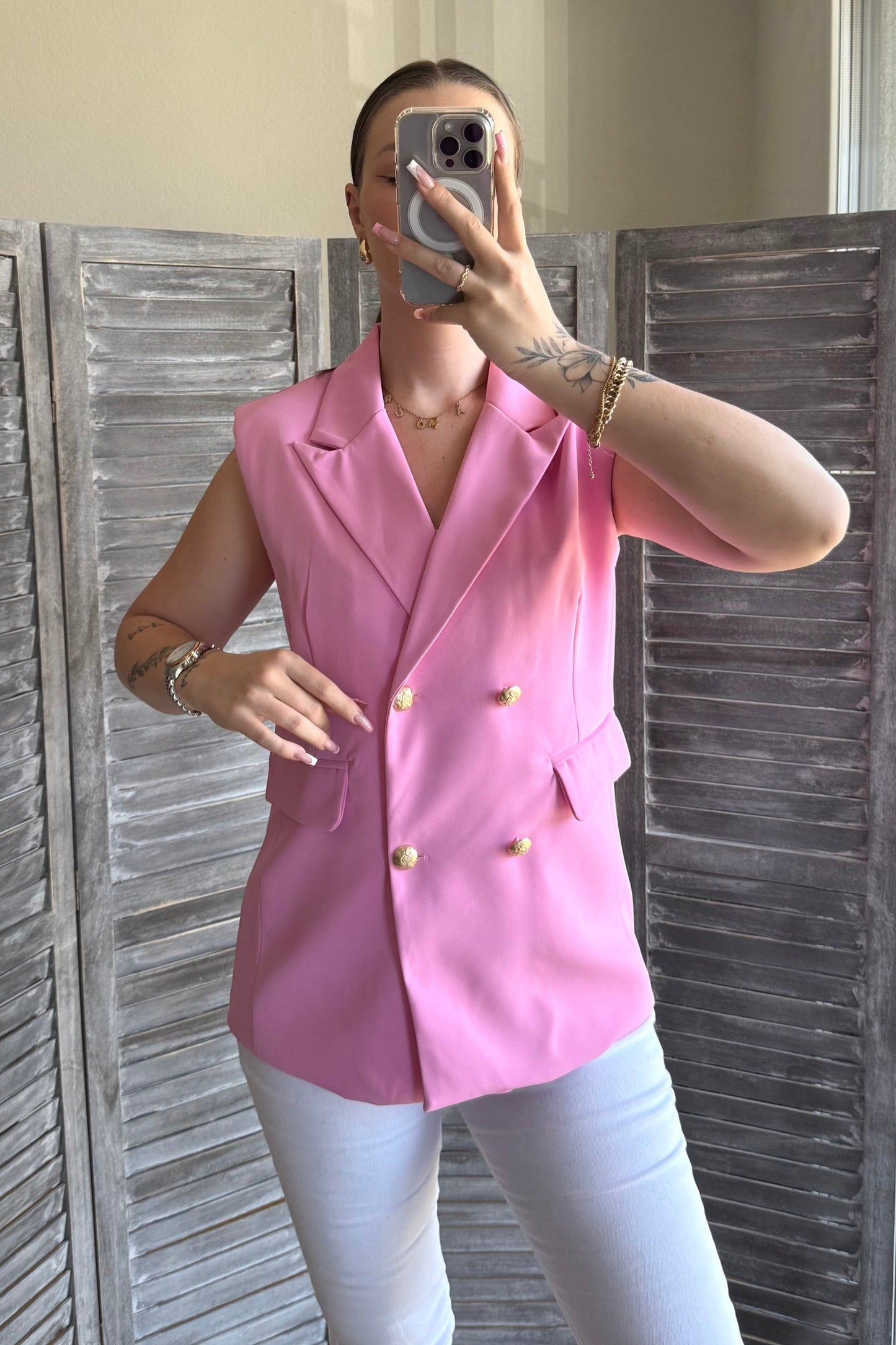 Blazer Clara rose