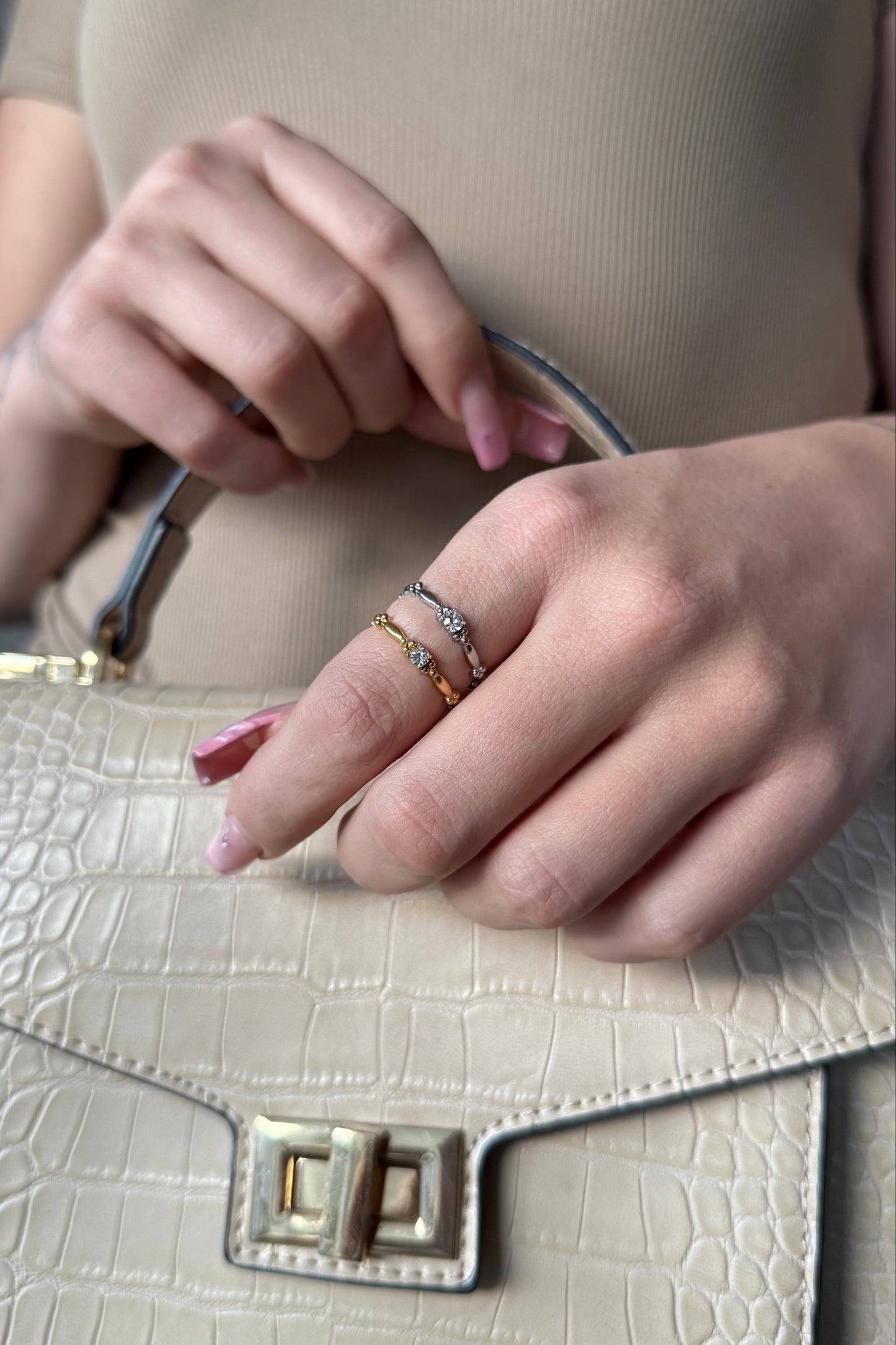 Bague Emily dorée