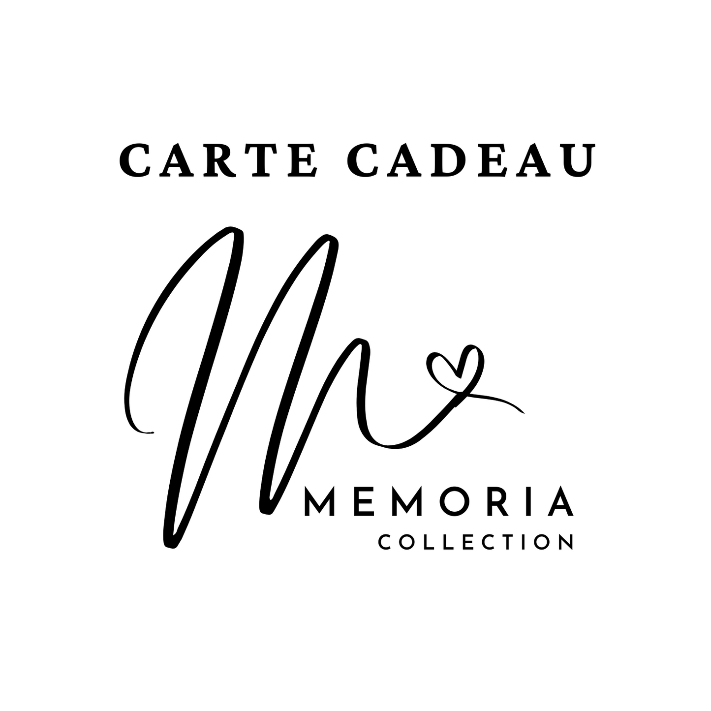 Carte-cadeau MEMORIA COLLECTION