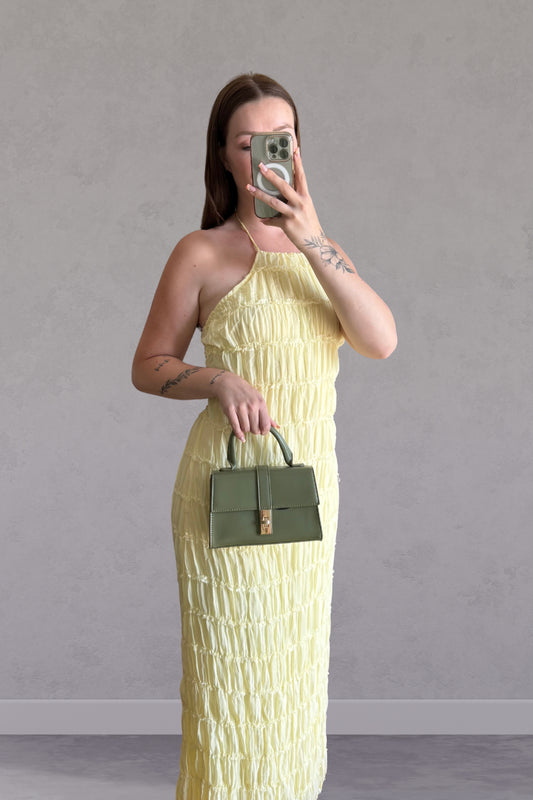 Robe Yeimy - Jaune