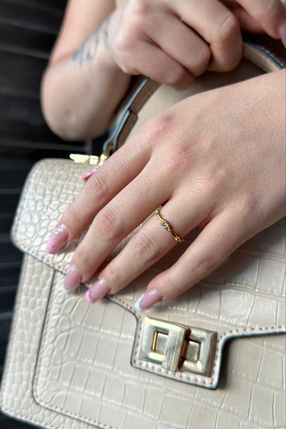 Bague Emily dorée