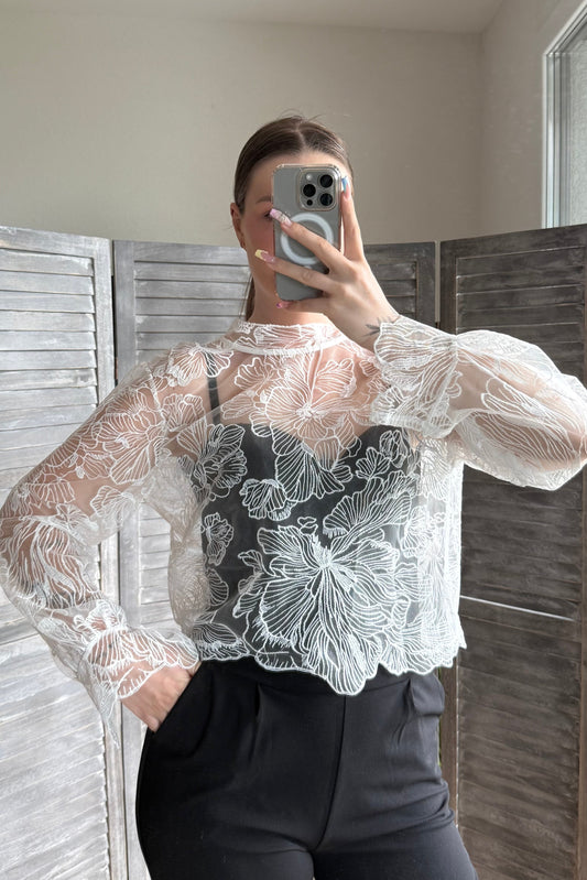 Blouse Romy - Blanc