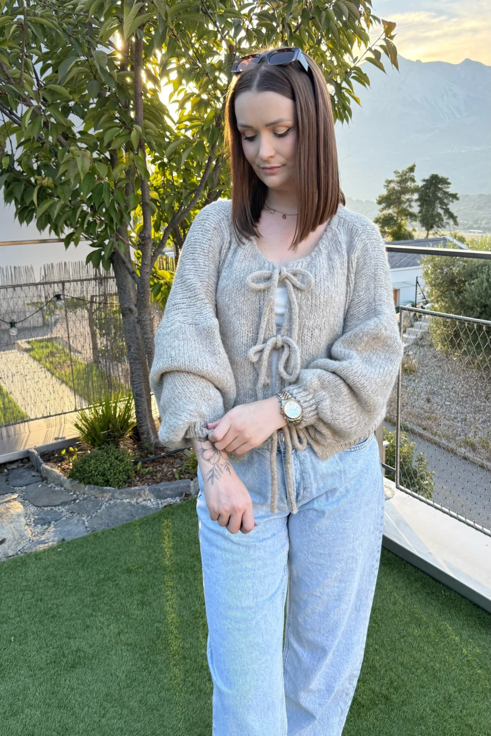 Cardigan Léonie - Beige