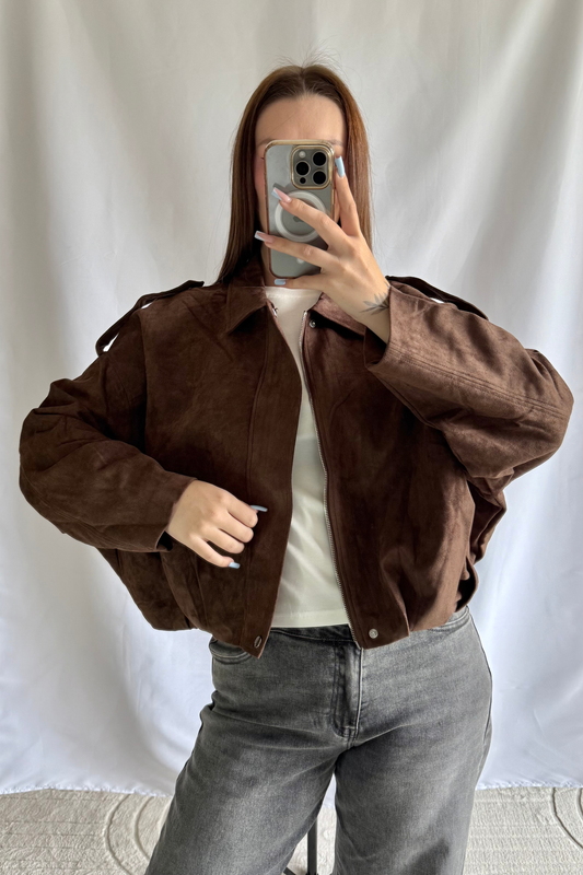 Veste Kylie - Chocolat