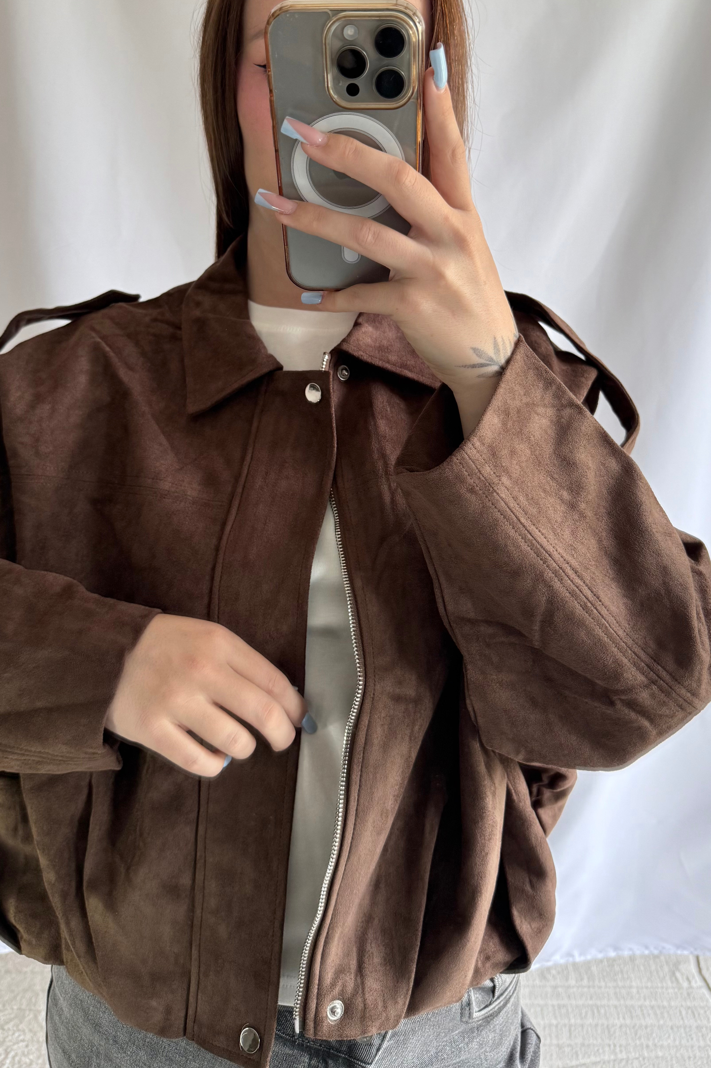 Veste Kylie - Chocolat